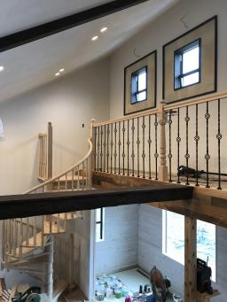 螺旋階段、2Ｆロフト部分