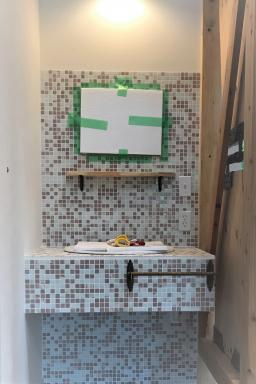 オリジナル洗面台